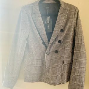 Shinestar Collection Plaid blazer Size L